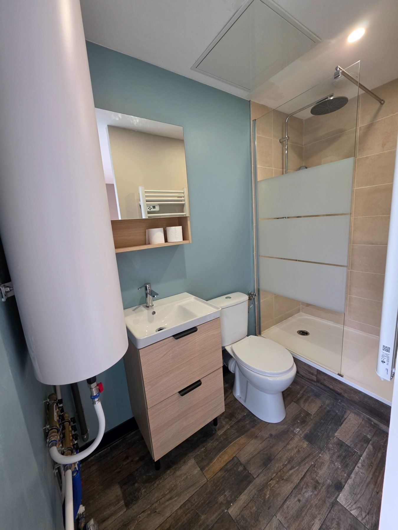 Salle de bain rénovée