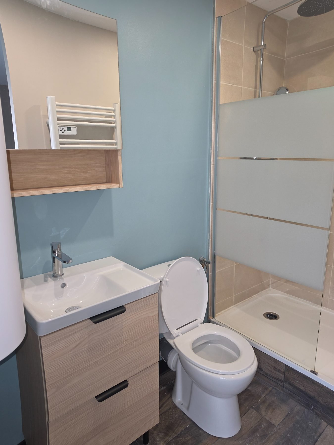 Salle de bain livrée